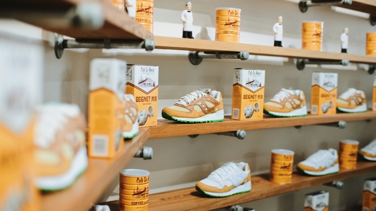 Café du monde: Las nuevas zapatillas inspiradas en un pastel