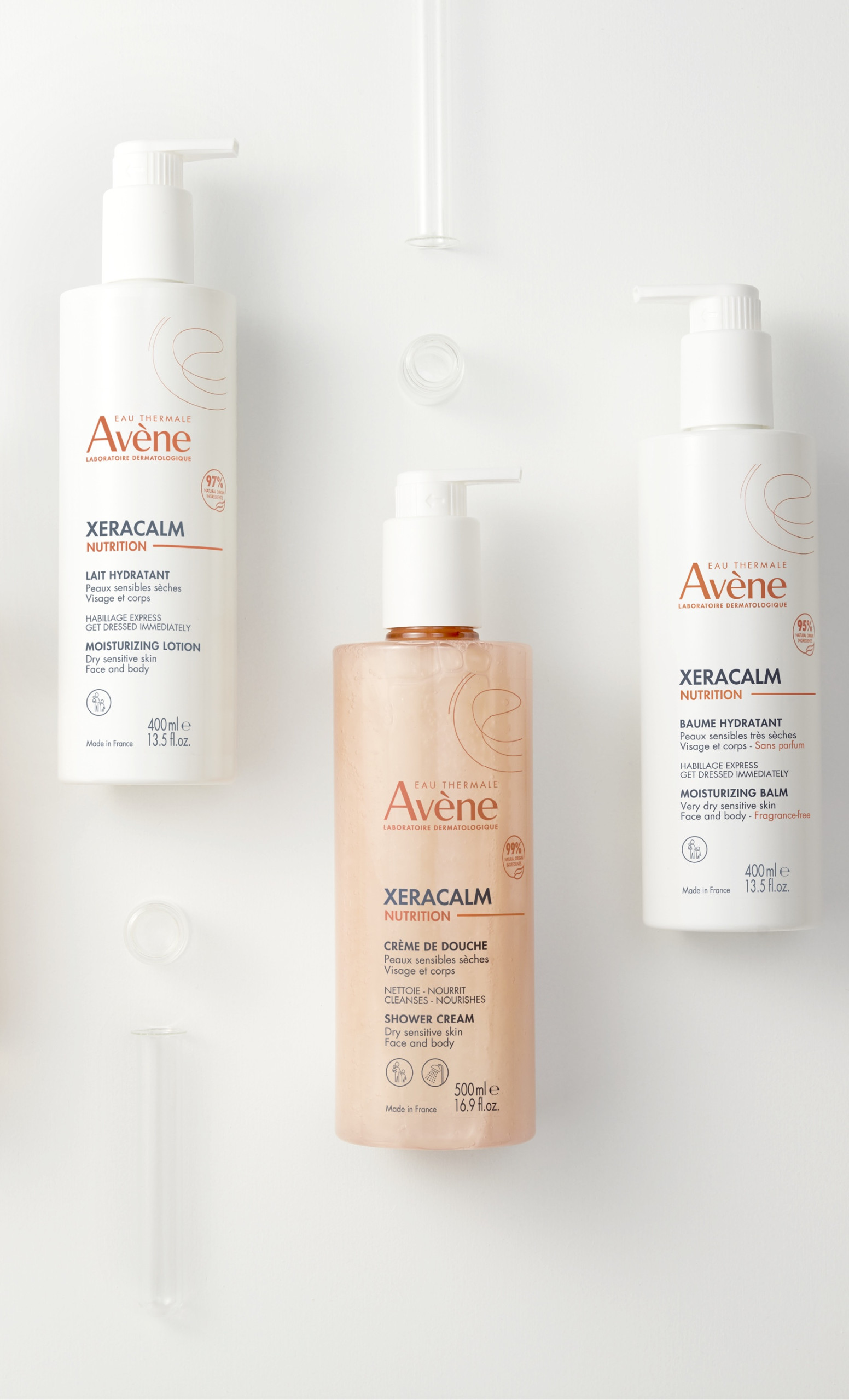 Avène presenta su línea natural Xeracalm Nutrition que cuida la piel de toda la familia