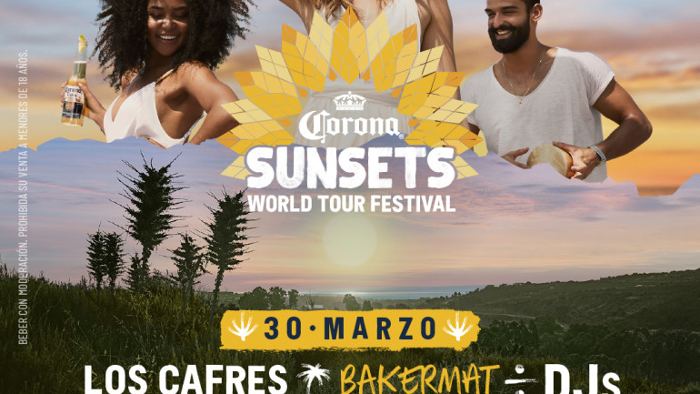 Festival en la naturaleza: Corona Sunsets sorprende con Los Cafres y Bakermat como headliners e inmersiva propuesta en Laguna Zapallar